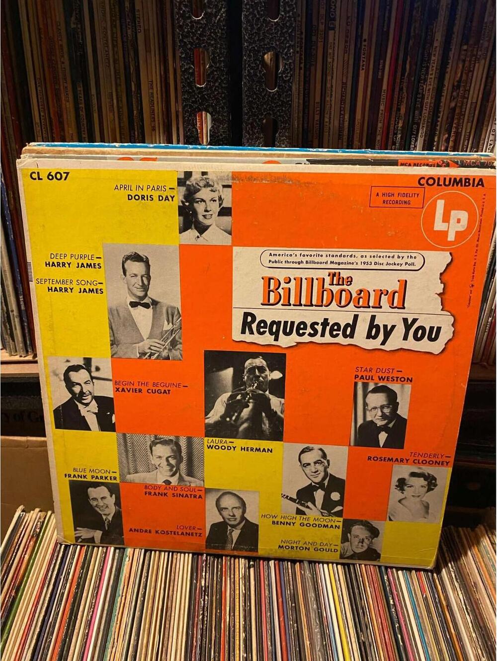 Frank Sinatra, Doris Day – Requested By You Vintage 33rpm VG+ AB58